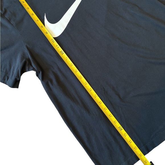 The Nike Too Black and White + Red “Swoosh” Short Sleeve T-Shirt, Size L - Picture 6 of 8
